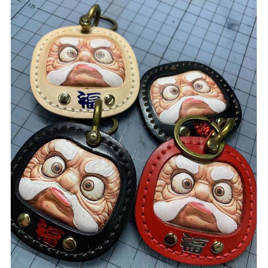 Leather Daruma mold