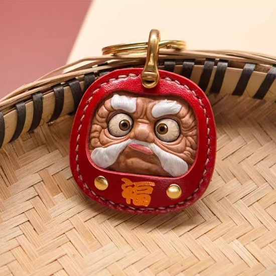 Leather Daruma mold