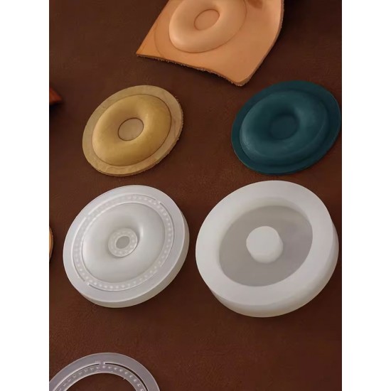 Leather doughnut mold