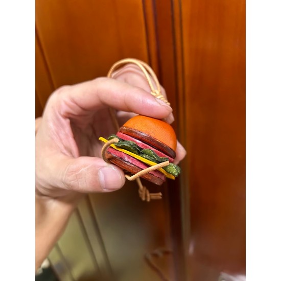 Leather hamburger mold Leather hamburger mold