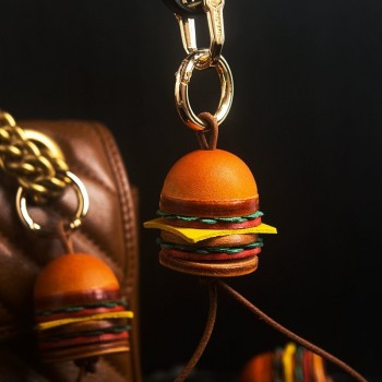 Leather hamburger mold