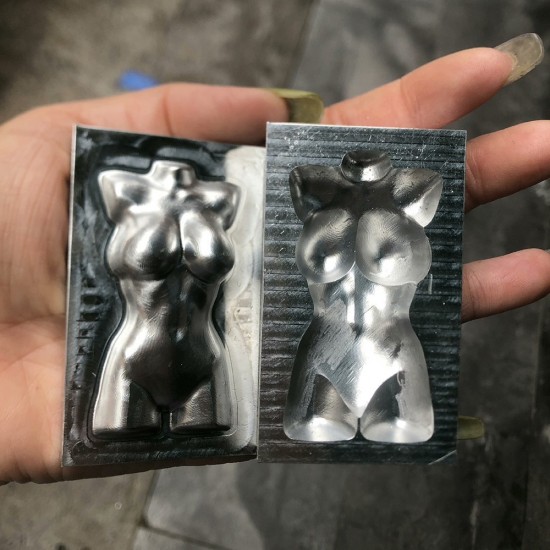 CNC carved human body mold