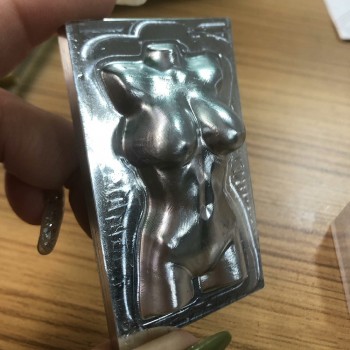 CNC carved human body mold