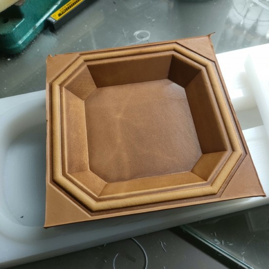 Leather plate mould leather mold tool POM material
