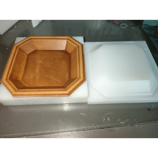 Leather plate mould leather mold tool POM material