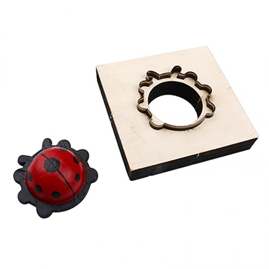 Leather animal moulds with leather die