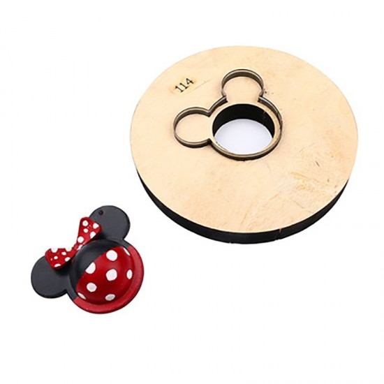 Leather animal moulds with leather die