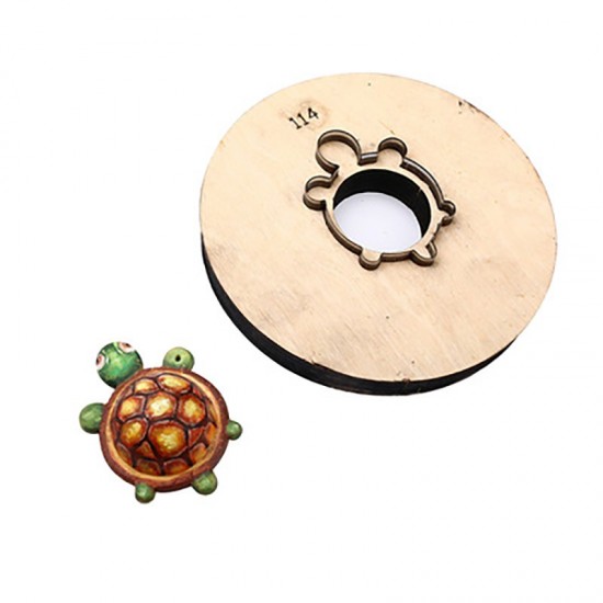 Leather animal moulds with leather die