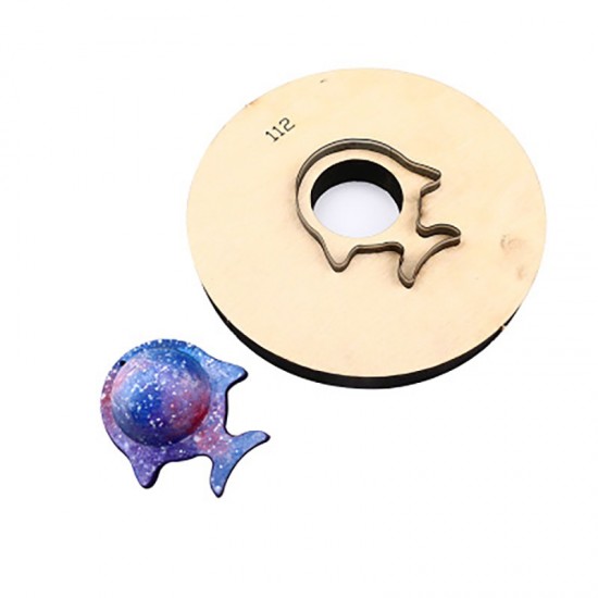 Leather animal moulds with leather die
