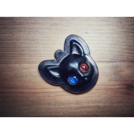 Leather cat mould leather mold