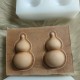 Leather gourd calabash mold