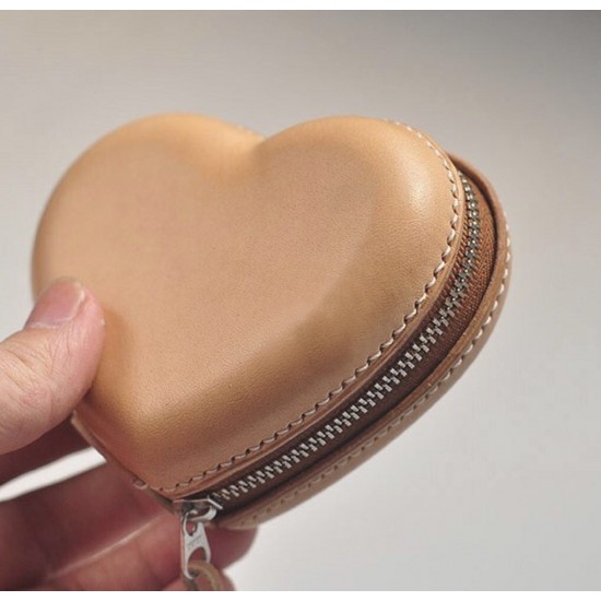 Heart leather mould, wet leather mold, wet vegetable tanned leather mould