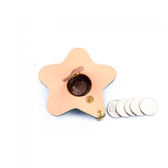 Leather mould, leather five pointed star mold, coin case mould