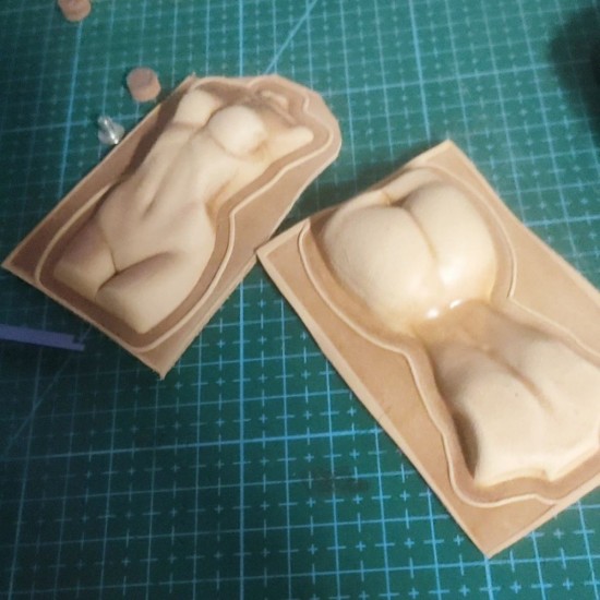 Naked woman body mold Naked woman body mold