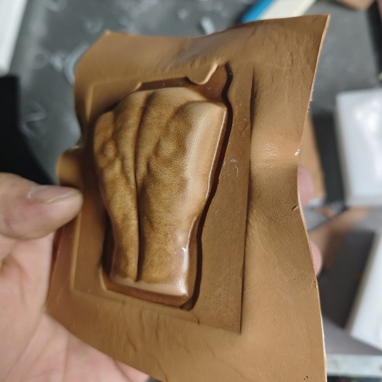Naked man woman body mold