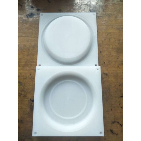 Round leather plate mould, leather mold