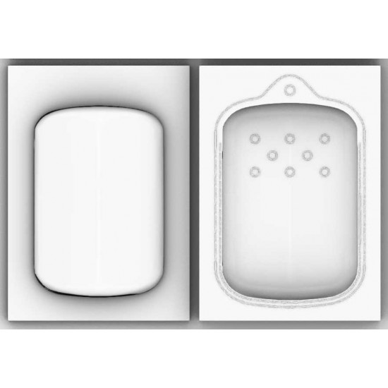 World debut - Zippo Peacock hand warmer sleeve mold