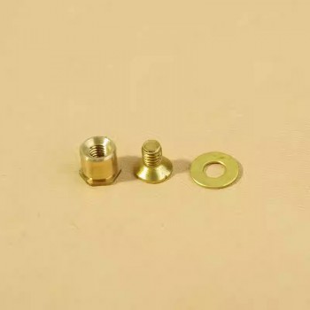 Concho button, bolo tie button screws and nuts, 50pcs/lot