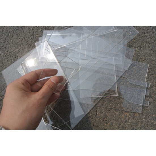leather tools leather long wallet pattern leather bag mould Acrylic leathercraft tools leather craft tools