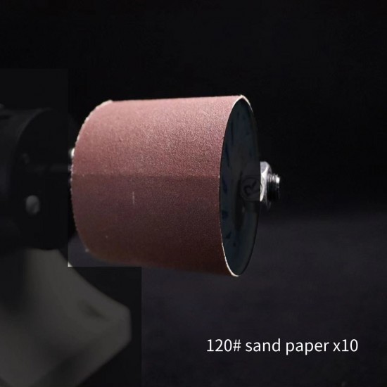 Leather polishing machine