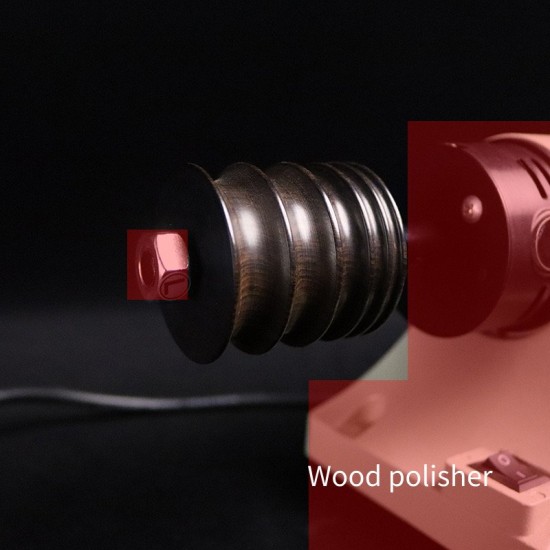 Leather polishing machine