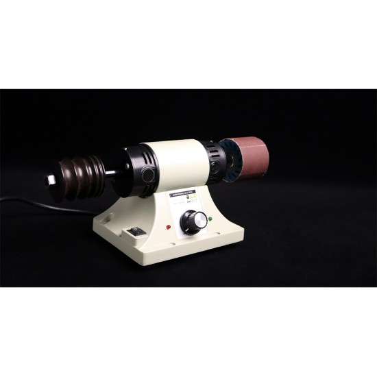Leather polishing machine