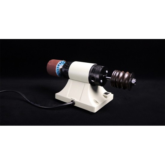 Leather polishing machine