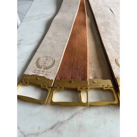 Leather and canvas stropper material kit