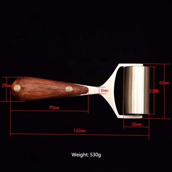 Professional Leathercraft Roller Wheel Leather Agglutinate Tool Leather Tool