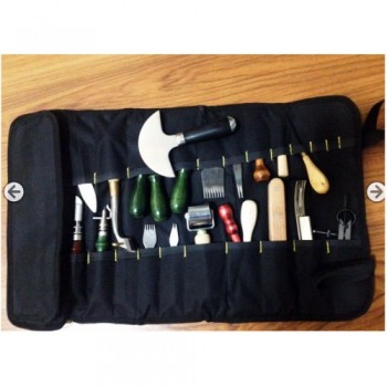 Everything in it. leather tool bag, scroll bag, put all your tools in it, tool case, tool box Everything in it. leather tool bag, scroll bag, put all your tools in it, tool case, tool box