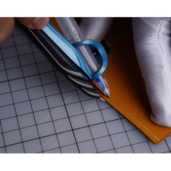 Stitching line ball pen