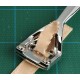 Easy-to-Use Super Skiver for Thinning Leather Folds Seams Includes 3 Blades