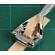 Easy-to-Use Super Skiver for Thinning Leather Folds Seams Includes 3 Blades Easy-to-Use Super Skiver for Thinning Leather Folds Seams Includes 3 Blades