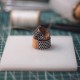Professional leather sewing thimble