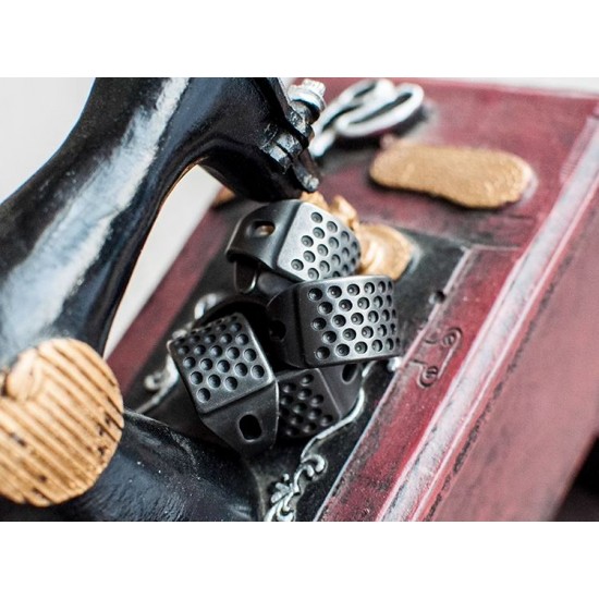 Professional leather sewing thimble