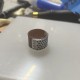 Professional leather sewing thimble