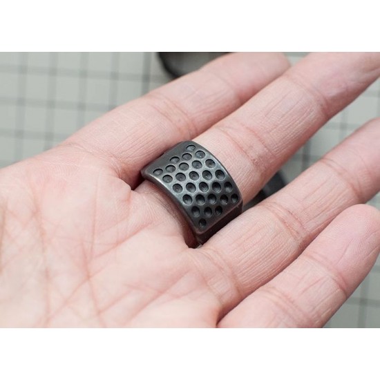 Professional leather sewing thimble