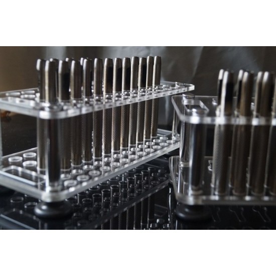 Acrylic leathercraft tool shelf