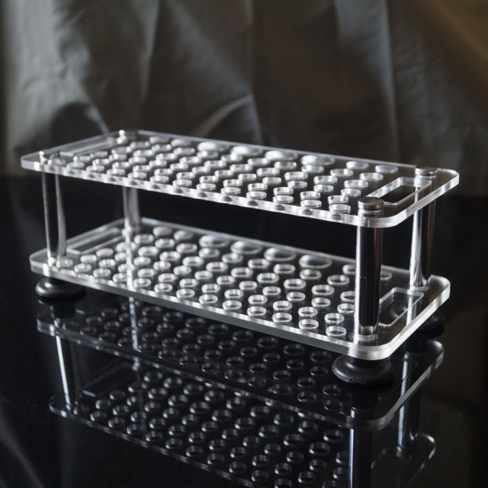 Acrylic leathercraft tool shelf