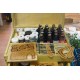 Free shipping worldwide-Leathercraft tools, leather tools shelf, leather tools cabinet, leather stamp stand