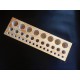 Free shipping worldwide-Leathercraft tools, leather tools shelf, leather tools stand