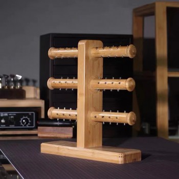 Rotatable leather coat oil dry shelf