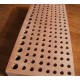 Free shipping worldwide-Leathercraft tools, wood leather stamp stand