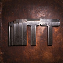 Tungsten steel slot punch lacing hole punch flat punch