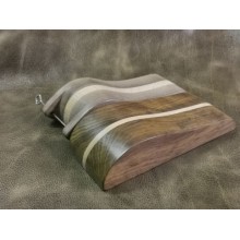 Wood watch strap bending glue tool