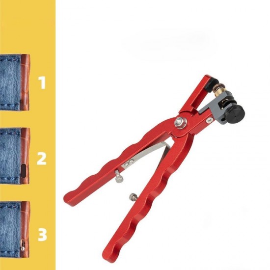 Watch strap spring bar handle opening pliers