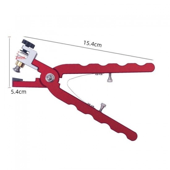 Watch strap spring bar handle opening pliers