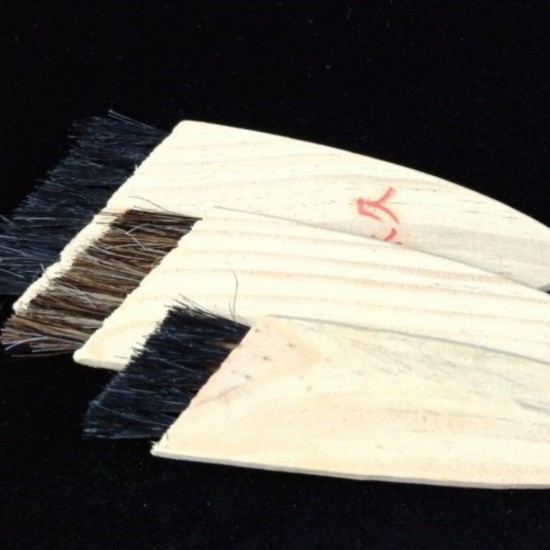 Wood handle bristles glue brush 10pcs/lot