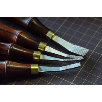 Free shipping wood handle, 3mm, 4mm, 5mm, 10mm Leather detail rougher