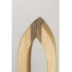 Stitching pony wood clip